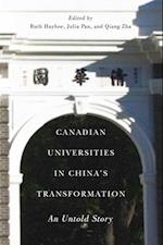 Canadian Universities in China's Transformation