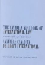 The Canadian Yearbook of International Law, Vol. 26, 1988