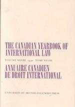 The Canadian Yearbook of International Law, Vol. 28, 1990