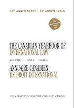 The Canadian Yearbook of International Law, Vol. 50, 2012