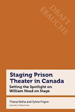 Staging Prison Theater in Canada