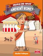 People Did What in Ancient Rome?