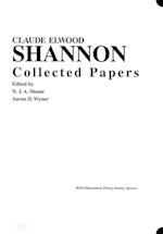 Claude E Shannon – Collected Papers