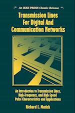 Transmission Lines and Communication Networks – An  Introduction to Transmission Lines, High–frequency and High–speed Pulse