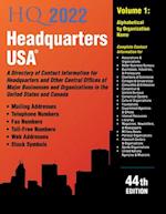 Headquarters USA 2022, 44th Ed.