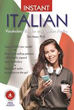 Instant Italian Vocabulary Builder with Online Audio