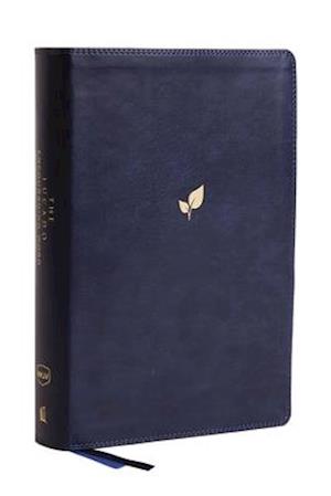 NKJV, Lucado Encouraging Word Bible, Leathersoft, Blue, Thumb Indexed, Comfort Print