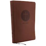KJV, Reference Bible, Giant Print, Imitation Leather, Brown, Red Letter Edition