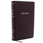 KJV, Reference Bible, Personal Size Giant Print, Bonded Leather, Burgundy, Indexed, Red Letter Edition