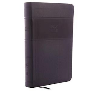KJV, Reference Bible, Personal Size Giant Print, Imitation Leather, Black, Indexed, Red Letter Edition