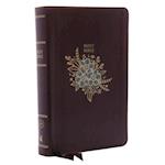 KJV Holy Bible, Personal Size Giant Print Reference Bible, Deluxe Burgundy Leathersoft, 43,000 Cross References, Red Letter, Comfort Print: King James Version