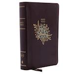 KJV, Deluxe Reference Bible, Personal Size Giant Print, Imitation Leather, Burgundy, Indexed, Red Letter Edition