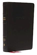 KJV, Reference Bible, Personal Size Giant Print, Genuine Leather, Black, Red Letter Edition