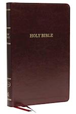 KJV, Deluxe Thinline Reference Bible, Imitation Leather, Burgundy, Red Letter Edition