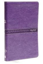 KJV, Thinline Bible, Leathersoft, Purple, Thumb Indexed, Red Letter, Comfort Print