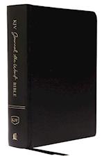 KJV, Journal the Word Bible, Hardcover, Black, Red Letter Edition, Comfort Print