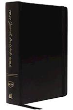 NKJV, Journal the Word Bible, Hardcover, Black, Red Letter, Comfort Print