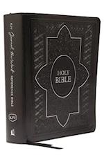 KJV, Journal the Word Reference Bible, Leathersoft, Black, Red Letter, Comfort Print