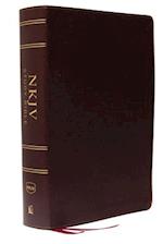NKJV Study Bible, Bonded Leather, Burgundy, Full-Color, Red Letter Edition, Comfort Print