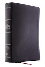 The NKJV, Open Bible, Imitation Leather, Black, Indexed, Red Letter Edition, Comfort Print