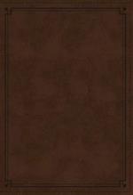 NKJV Study Bible, Imitation Leather, Brown, Red Letter Edition, Indexed, Comfort Print