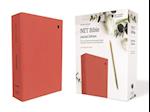Net Bible, Journal Edition, Cloth Over Board, Coral, Comfort Print