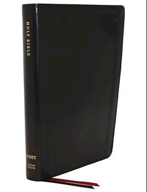 Net Bible, Thinline, Leathersoft, Black, Comfort Print