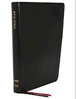 Net Bible, Thinline, Leathersoft, Black, Indexed, Comfort Print
