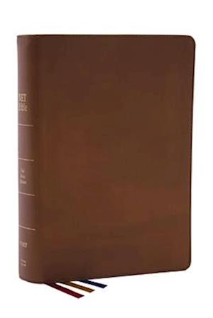Net Bible, Full-Notes Edition, Genuine Leather, Brown, Indexed, Comfort Print