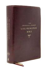 Nkjv, Charles F. Stanley Life Principles Bible, 2nd Edition, Leathersoft, Burgundy, Comfort Print