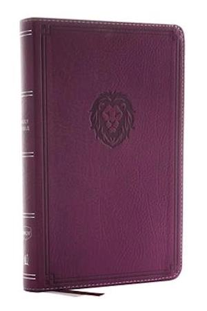 NKJV, Thinline Bible Youth Edition, Leathersoft, Purple, Red Letter, Comfort Print