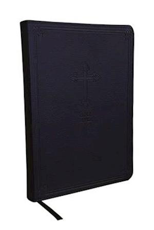 KJV, Value Thinline Bible, Large Print, Leathersoft, Black, Red Letter, Comfort Print