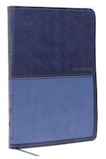 Kjv, Value Thinline Bible, Large Print, Leathersoft, Blue, Red Letter Edition, Comfort Print