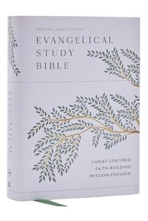 NKJV, Evangelical Study Bible, Hardcover, Red Letter, Comfort Print