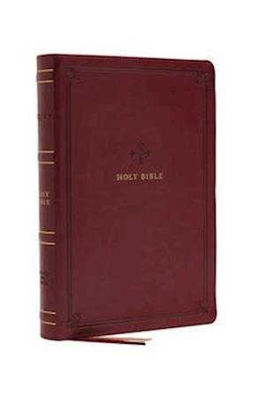 Nrsv, Catholic Bible, Standard Large Print, Leathersoft, Red, Comfort Print