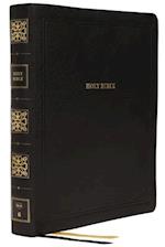 Nkjv, Reference Bible, Wide Margin Large Print, Leathersoft, Black, Red Letter Edition, Comfort Print