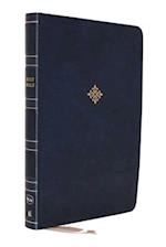 Nkjv, Thinline Reference Bible, Large Print, Leathersoft, Blue, Red Letter Edition, Comfort Print