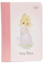 Nkjv, Precious Moments Small Hands Bible, Pink, Hardcover, Comfort Print