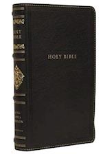 Kjv, Sovereign Collection Bible, Personal Size, Leathersoft, Black, Thumb Indexed, Red Letter Edition, Comfort Print