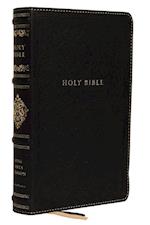 Kjv, Sovereign Collection Bible, Personal Size, Genuine Leather, Black, Red Letter Edition, Comfort Print