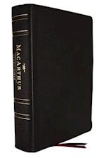 The Nkjv, MacArthur Study Bible, 2nd Edition, Genuine Leather, Black, Comfort Print