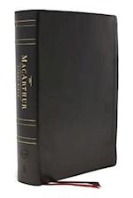 The Nkjv, MacArthur Study Bible, 2nd Edition, Genuine Leather, Black, Thumb-Indexed, Comfort Print
