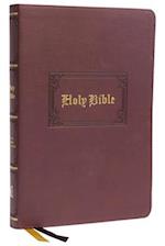 Kjv, Thinline Large Print Bible, Vintage Series, Leathersoft, Brown, Red Letter, Comfort Print