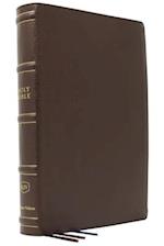 Kjv, Large Print Verse-By-Verse Reference Bible, MacLaren Series, Genuine Leather, Brown, Comfort Print