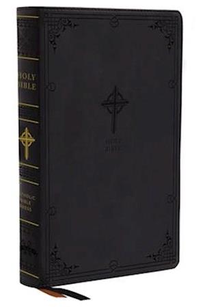 Nabre, New American Bible, Revised Edition, Catholic Bible, Large Print Edition, Leathersoft, Black, Thumb Indexed, Comfort Print