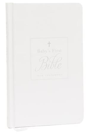 Kjv, Baby's First New Testament, Hardcover, White, Red Letter, Comfort Print