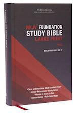 Nkjv, Foundation Study Bible, Large Print, Hardcover, Red Letter, Comfort Print