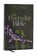 KJV, The Everyday Bible, Hardcover, Red Letter, Comfort Print