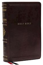 Nkjv, Personal Size Reference Bible, Sovereign Collection, Leathersoft, Brown, Red Letter, Thumb Indexed, Comfort Print
