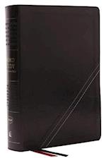 NKJV, Word Study Reference Bible, Leathersoft, Black, Red Letter, Comfort Print